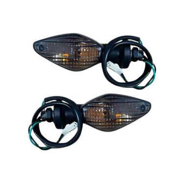 Imagem de 2 Pisca Sinaleira Seta de Moto Cg Titan Fan 125 150 160 - GVS