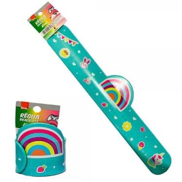 Imagem de Régua Bracelete Flexível Funny! 20cm Brw Estampa 2