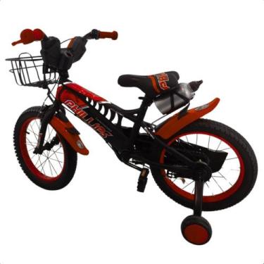 Imagem de Bicicleta Infantil Aro 16 Menino Azul Vermelha 5 a 8 Anos - Rabbit, Ve