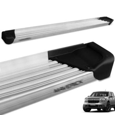 Imagem de Estribo Lateral Ford Maverick 2022 a 2025 Alumínio Natural A3 - Gtnox