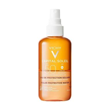 Imagem de Água Solar Protetora Iluminadora Corporal Vichy - Capital Soleil FPS50 200ml-Unissex