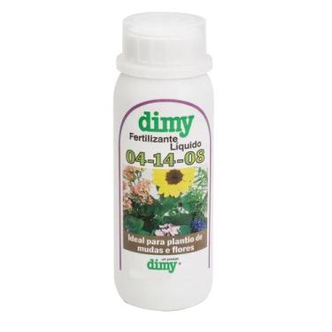 Imagem de Dimy 04-14-08 Líquido 500ml Adubo Para Floração Frutificação Plantas M