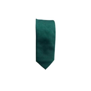 Imagem de gravata slim fit verde escuro - coloniel