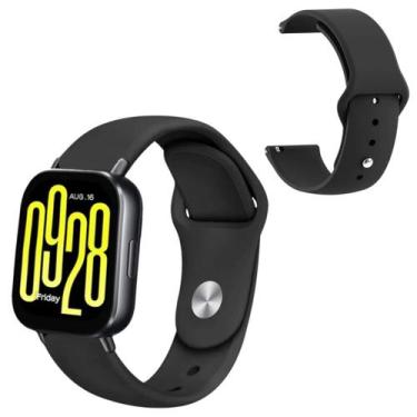 Imagem de Pulseira silicone maleável para Redmi Watch 5 active - 22mm - Genérica
