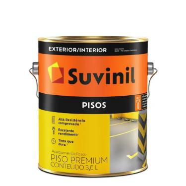 Imagem de Tinta Acrílica para Piso 3,6L Fosca 50692030 Marrom para Áreas Internas e Externas Suvinil
