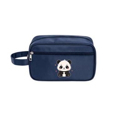 Imagem de Necessaire Bolsa de higiene Infantil Safari Menino Menina - - Mormino,