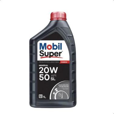 Imagem de Óleo Lubrificante Mobil Super 20w50 Mineral Original Carro