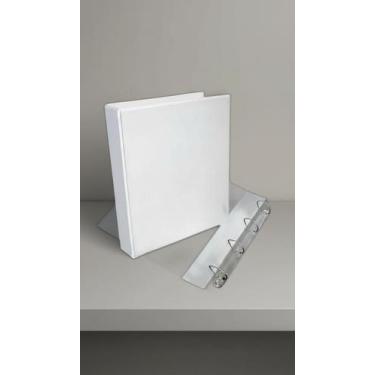 Imagem de Fichário A4 C/4 Argolas 40mm PVC Branco - Congratulations Store
