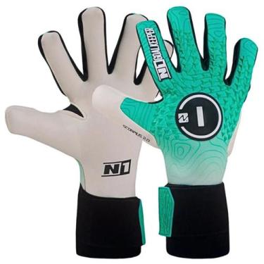 Imagem de Luva de Goleiro Profissional N1 Scorpius 2.0 - N1 Goalkeeper, Verde mu
