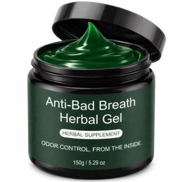Imagem de Gel Herbal WVJIGE para Mau Hálito 150 g Sabor Menta