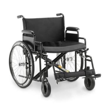 Imagem de Cadeira de Rodas Obeso D500 Dellamed Robustez e Conforto Até 180kg