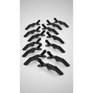 Imagem de 12 Presilhas Bico Jacaré Profissional 11cm - Congratulations Store