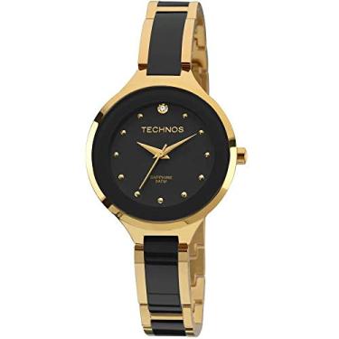Imagem de Relógio Technos Feminino Ceramic/saphire Dourado - 2035LYW/4P