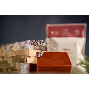 Imagem de Kit Natural e Vegano Roma Natural: 2 Sabonetes Argila Vermelha - ROSSO