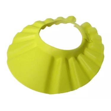 Imagem de Chapéu De Banho Protetor Viseira Lava Cabeça Bebês Crianças