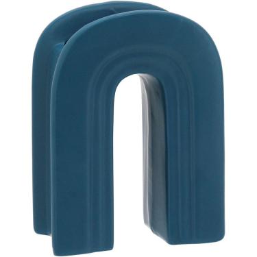 Imagem de OPALA VASO 18x13x7cm CERÂMICA AZUL