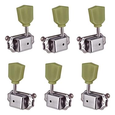 Imagem de Generic Cabeças de máquina vintage 3R + 3L para guitarra estilo Gibson, cromado