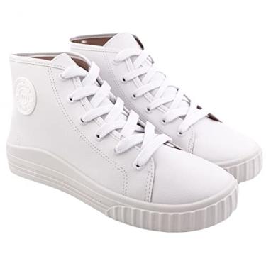 Imagem de Tenis Casual Feminino Moleca Cano Alto Botinha Liso Original - 5745.105 (38)