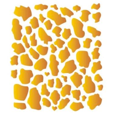 Imagem de Stencil de Acetato para Pintura OPA Simples 15 x 20 cm - 378 Pele Girafa