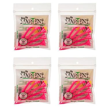 Imagem de Camisetas de golfe Step-Up Martini 8,5 cm – Pacote com 4 (20 camisetas) (rosa)