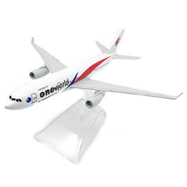 Imagem de TECKEEN 1/400 Scale A330 Malaysia Airlines Plane Model Alloy Model Diecast Plane Model for Collection