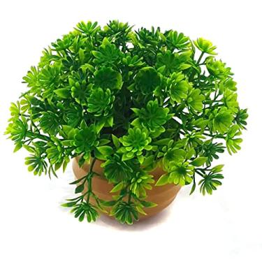 Imagem de decoração planta artificial decorativa vaso vasinho flor A plantas decoração (VA7005_vde2)