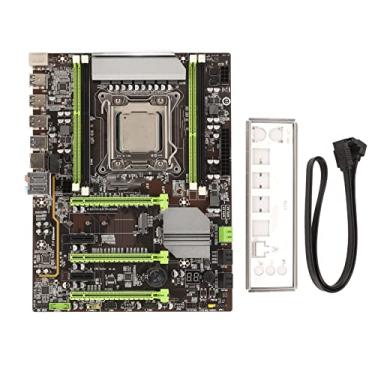 Imagem de Placa-mãe de Desktop, 6xSATA 4xDDR3 DIMM 8 Phase Power Dual Indicator LGA 2011 Motherboard, Kit de Placa-mãe para PC