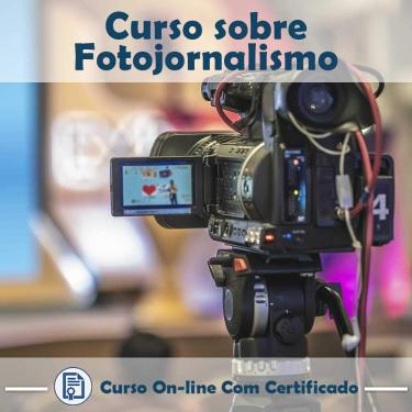 Imagem de Curso online em videoaula de como funciona Fotojornalismo com Certificado + 2 brindes