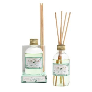 Imagem de Aromatizador de Ambiente Capim-Limão 165 ml Difusor com 5 Varetas, Salutar