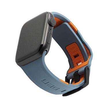 Imagem de URBAN ARMOR GEAR Pulseira de silicone UAG compatível com Apple Watch série Ultra 2/Ultra/4-10/SE 2/SE 49/46/45/44 mm para Apple Watch série Ultra 2/Ultra/4-10/SE 2/SE, ajustável, impermeável,