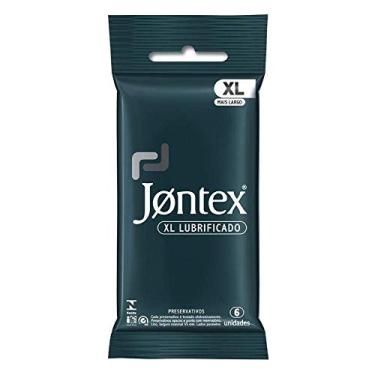 Imagem de Preservativo Camisinha Jontex Lubrificado XL - 6 Unidades