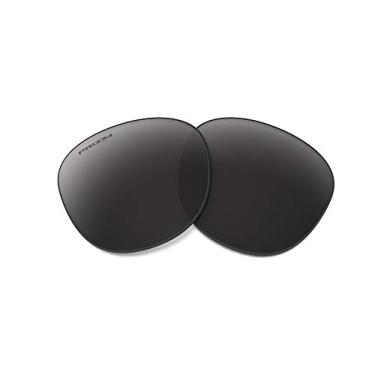 Imagem de Oakley Lentes de óculos de sol femininas Aoo9265ls Latch Sport de reposição, Prizm preto irídio polarizado, 53 mm