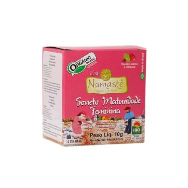 Imagem de Kit 2X: Chá Soneto Maturidade Feminina Orgânico Namastê 10 Sachês