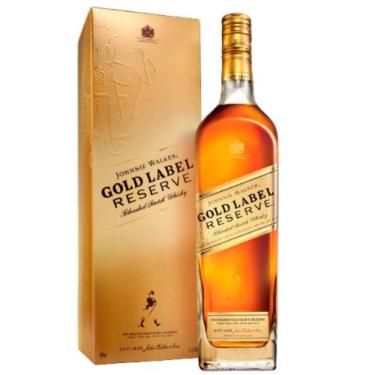 Imagem de Whisky Johnnie Walker Gold Label 750ml Original Na Caixa