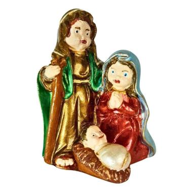 Imagem de Imagem Sagrada Família Delicada | Escultura Gesso | Artesanato