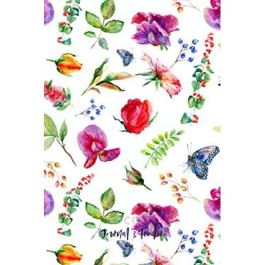 Imagem de PCOS Journal and Tracker: Polycystic Ovarian Syndrome Planner and Log Book - Includes sections for: Symptoms, Periods, Medication, Vitamins and ... - Watercolor Flowers Design - 6 x 9"