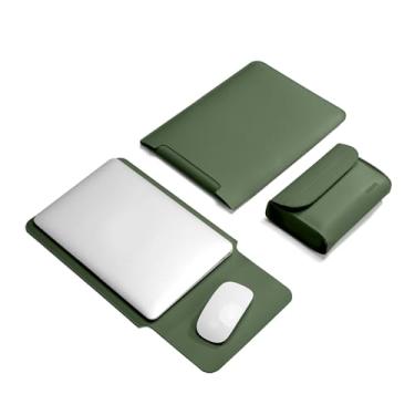 Imagem de TAIKESEN Bolsa para laptop compatível com MacBook 12 A1534/Air 11 13 M1 A2337/Pro 13 A2338, 11.6-12.3 Acer Chromebook/HP Stream/ASUS/Surface Pro 8/7/6/X/5/4/3, bolsa de poliuretano com capa pequena