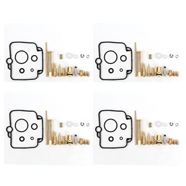 Imagem de Kit de reparo de carburador de motocicleta para peças de junta de agulha flutuante SUZUKI GS500E DR350 DR250S/SE GSX1100 BST33 BMW F650 (Cor: 4SET)