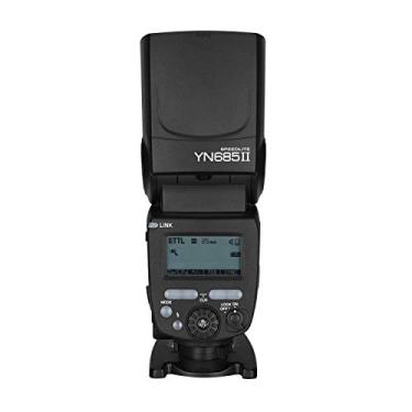 Imagem de Yongnuo YN685II YN685 II Flash Speedlite, GN60 ETTL HSS + sistema de gatilho sem fio 2,4G, Master Slave para Canon 5DIII 6DII 800D 77D 7D2 T4i T3i 1300D 70D