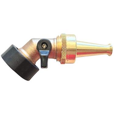 Imagem de Pulverizador de vassoura de latão sólido para mangueira de jardim com válvula de corte de água angular de latão sólido resistente
