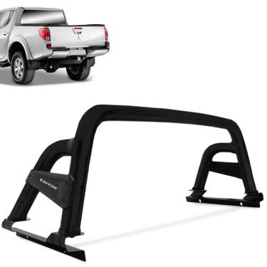 Imagem de Santo Antonio L200 Triton 2008 a 2016 Preto ST Sem Barra