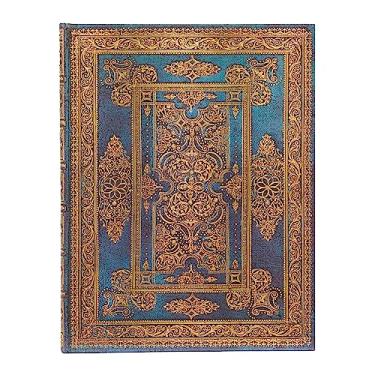 Imagem de Paperblanks | Blue Luxe | Luxe Design | Hardcover Journal | Ultra | Lined | Elastic Band Closure | 144 Pg | 120 GSM