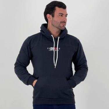 Imagem de Blusa Gangster Fechada Moletom com Capuz Masculina-Masculino