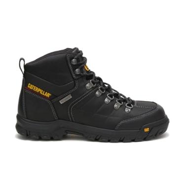 Imagem de Cat Footwear Bota masculina à prova d'água com biqueira de aço, Preto, 10