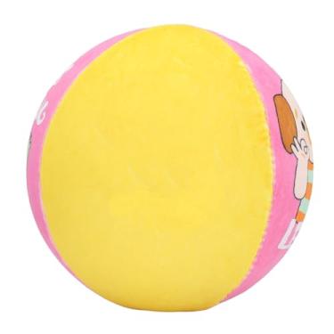 Imagem de Bola Silenciosa Infantil, Basquete Silencioso Inovador Pequeno para Casa (Cor Amarelo Rosa)