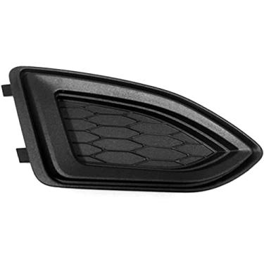 Imagem de DAT AUTO PARTS Substituição da tampa do farol de neblina do lado do passageiro dianteiro direito para Ford Edge 15 - 18 preto texturizado FO1039177 FT4Z17B814AA