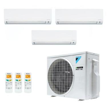Imagem de Ar-Condicionado Multi Split Inverter Daikin 18.000 (3x Evap HW 9.000) 