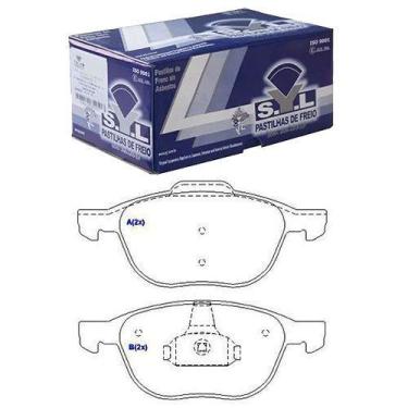 Imagem de Pastilha freio dianteira teves - ecosport 05 a 09 / focus 08 a 09 - sy