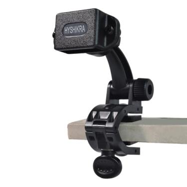 Imagem de Suporte universal de rádio, Walkie-talkie de mesa ajustável para transceptores portáteis Baofeng Quansheng Kenwood Retevis Motorola Kenwood CB (D-1-R)