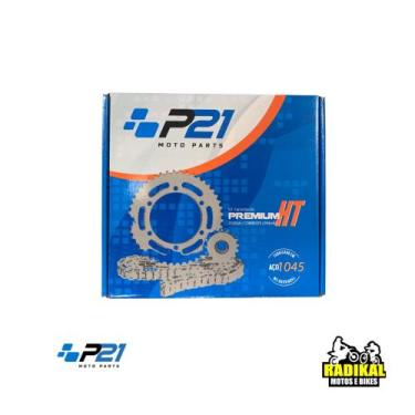 Imagem de Kit Transmissão Relação P21 Titan150 2004 até 2015 43x16 428H 118L